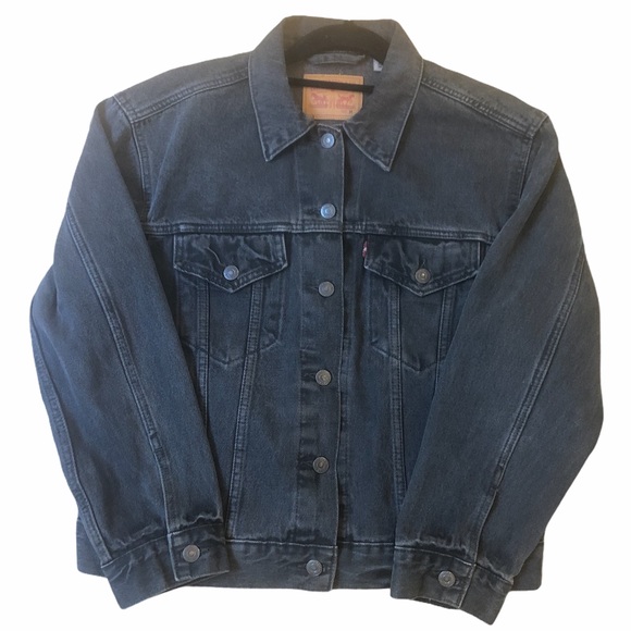 Levi’s Vintage Fit Denim Trucker Jacket Size Med - Picture 5 of 9